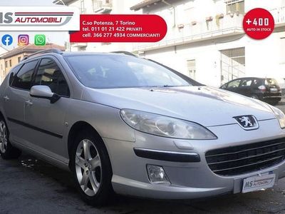 Usata Peugeot 407 136 CV (100 kW) 2005 Argento Berlina
