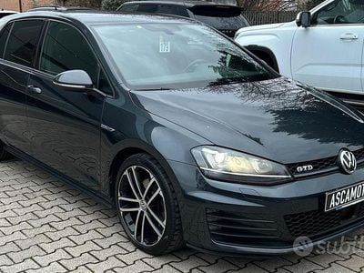 Usata VW Golf VII GTD 184 CV (135 kW) 2017 Grigio Berlina