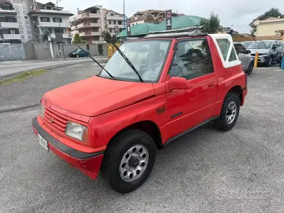 Usata Suzuki Vitara 80 CV (58 kW) 1993 Rosso Cabrio