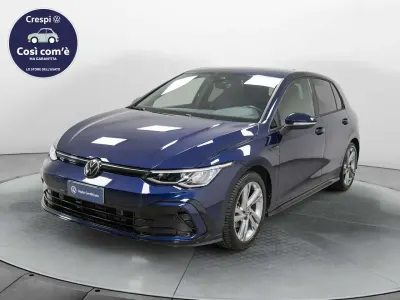 Usata VW Golf VIII R-line 150 CV (110 kW) 2023 Blu/azzurro Berlina