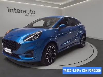 Usata Ford Puma ST-Line X 125 CV (91 kW) 2022 Desert island blue SUV