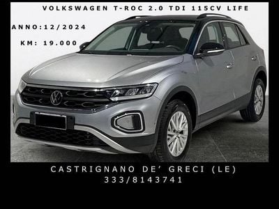 Usata VW T-Roc Life 115 CV (84 kW) 2024 Grigio SUV