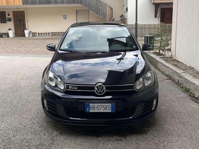 Usata VW Golf VI GTD 170 CV (125 kW) 2011 Nero Utilitaria