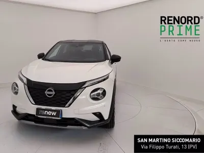 Usata Nissan Juke 143 CV (105 kW) 2024 White pearl/black metallic SUV