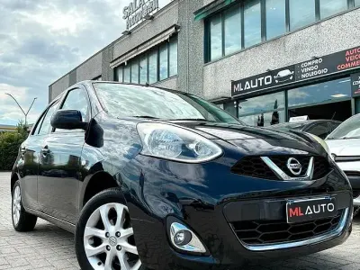 Usata Nissan Micra Acenta 80 CV (58 kW) 2016 Nero Utilitaria