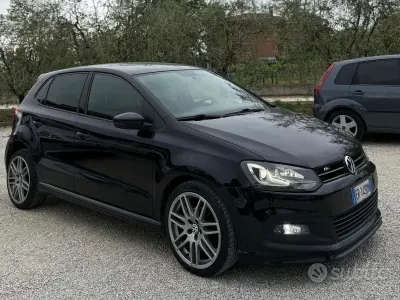 Brugt VW Polo R-line 90 HK (66 kW) 2014 Sort Hatchback