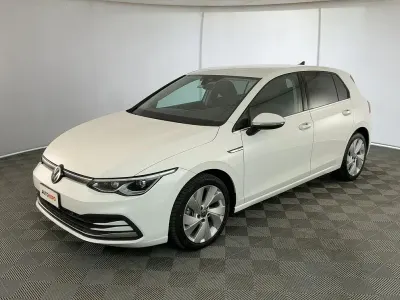 Usata VW Golf VIII Style 150 CV (110 kW) 2021 Bianco