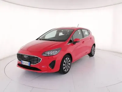 Usata Ford Fiesta Titanium 75 CV (55 kW) 2023 Rosso Utilitaria