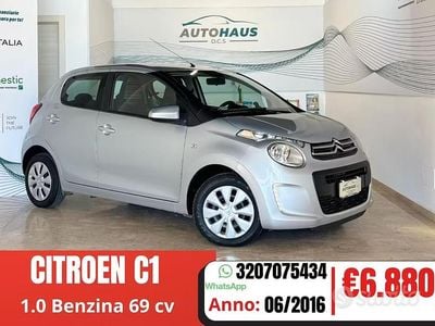 Usata Citroën C1 69 CV (50 kW) 2016 Grigio Utilitaria