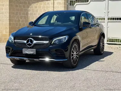 Usata Mercedes GLC250 Premium 204 CV (150 kW) 2018 Nero Coupé