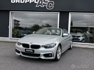 Usata BMW 420 Cabriolet M Sport 190 CV (139 kW) 2017 Bianco Cabrio