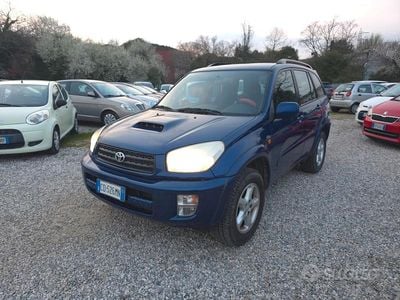 Usata Toyota RAV4 Sol 115 CV (84 kW) 2002 Blu SUV