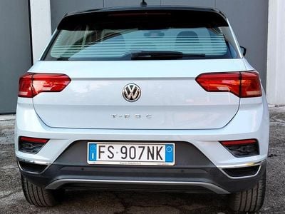 Usata VW T-Roc Style 116 CV (85 kW) 2019 Bianco SUV