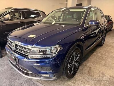 Usata VW Tiguan 150 CV (110 kW) 2017 Blu SUV