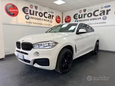 Usata BMW X6 M Sport 258 CV (189 kW) 2019 Bianco SUV