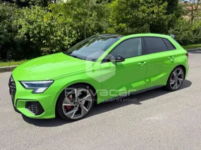 Usata Audi S3 Sportback Exclusive 310 CV (228 kW) 2023 Verde Utilitaria