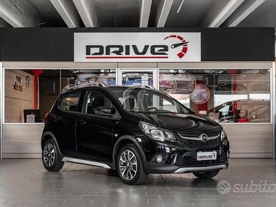 Usata Opel Karl Rocks 73 CV (53 kW) 2019 Nero Utilitaria