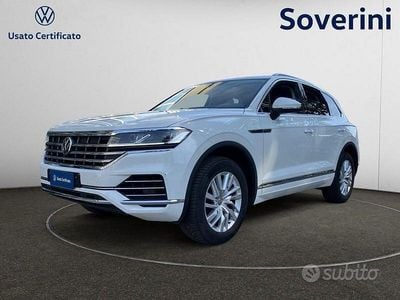 Usata VW Touareg Elegance 231 CV (169 kW) 2019 Bianco SUV