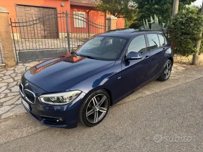 Usata BMW 118 M Sport 150 CV (110 kW) 2016 Bluazzurro Utilitaria