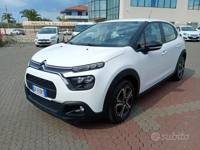 Usata Citroën C3 Feel 102 CV (75 kW) 2022 Bianco Utilitaria