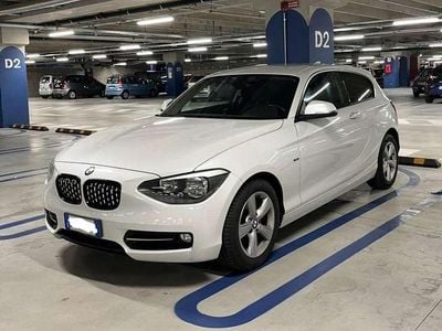 Usata BMW 118 Sport Line 143 CV (105 kW) 2013 Bianco Utilitaria