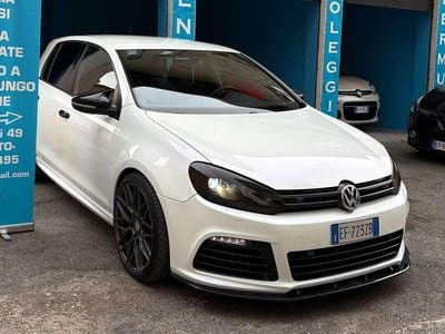 Usata VW Golf VI R 271 CV (199 kW) 2011 Bianco Utilitaria