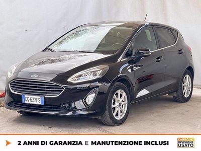 Usata Ford Fiesta Titanium S 75 CV (55 kW) 2021 Nero Utilitaria