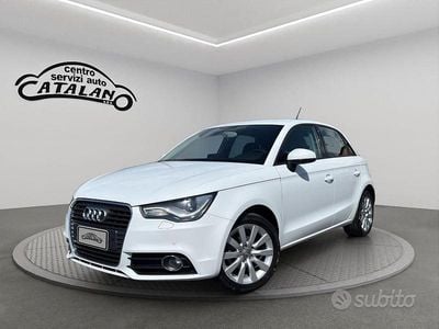 Usata Audi A1 Sportback S-Line 90 CV (66 kW) 2014 Bianco Utilitaria