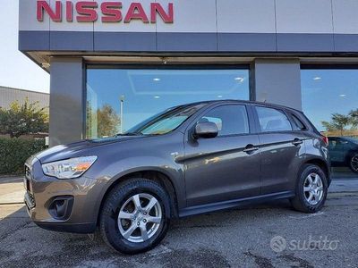 Usata Mitsubishi ASX 117 CV (86 kW) 2016 Marrone SUV