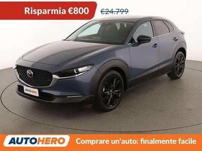 Usata Mazda CX-30 Homura-Line 186 CV (136 kW) 2023 Blu/azzurro SUV