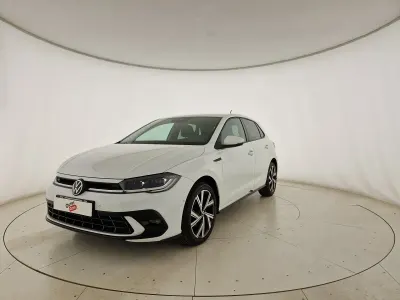 Usata VW Polo R-line 95 CV (69 kW) 2023 Pure white Utilitaria
