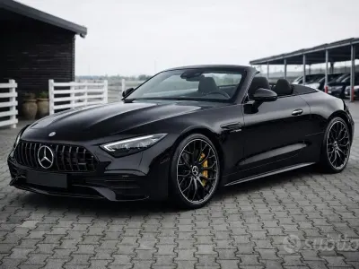 Usata Mercedes SL43 AMG AMG 421 CV (309 kW) 2024 Nero Cabrio
