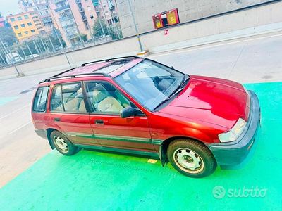 Usata Honda Civic RT 109 CV (80 kW) 1990 Rosso Berlina