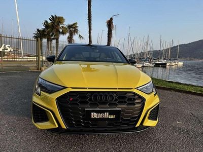 Usata Audi S3 Ambiente 310 CV (228 kW) 2021 Giallo pitone Berlina