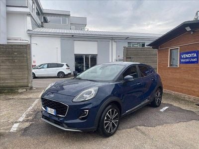 Usata Ford Puma Titanium S 125 CV (91 kW) 2023 Blu pastello SUV