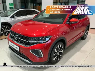 Nuova VW T-Cross R-line Plus 116 CV (85 kW) 2026 Kings red metallizzato SUV