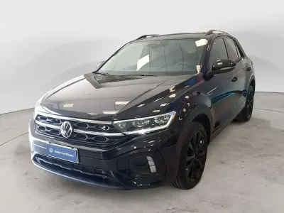 Usata VW T-Roc R-line 150 CV (110 kW) 2023 Nero SUV