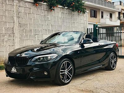 Usata BMW 220 M Sport 190 CV (139 kW) 2019 Nero Cabrio