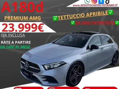 Occasion Mercedes A180 Premium 116 ch (85 kW) 2018 Gris Berline
