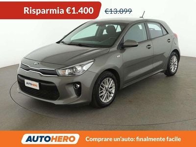 Usata Kia Rio Active 77 CV (56 kW) 2019 Verde Utilitaria