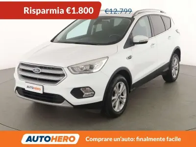 Usata Ford Kuga Titanium 120 CV (88 kW) 2017 Bianco SUV