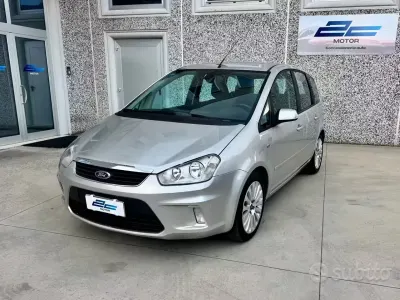 Usata Ford C-MAX Ghia 90 CV (66 kW) 2008 Grigio Monovolume