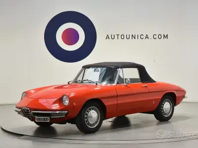 Usata Alfa Romeo Spider 88 CV (64 kW) 1960 Rosso Cabrio