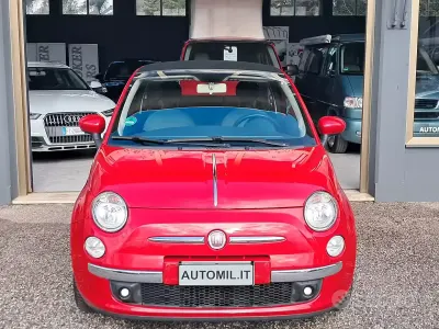 Usado Fiat 500C Pop 69 CV (50 kW) 2011 Rojo Descapotable