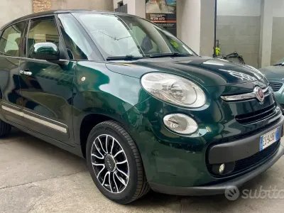 Usata Fiat 500L 84 CV (61 kW) 2014 Verde Monovolume