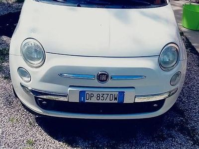 Usata Fiat 500 75 CV (55 kW) 2008 Bianco Utilitaria