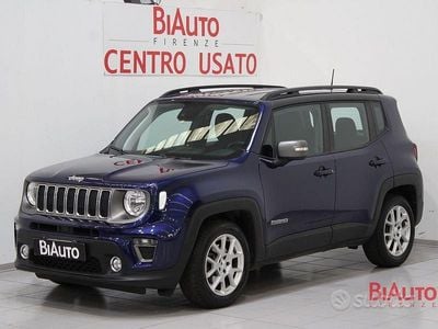 Usata Jeep Renegade Limited 150 CV (110 kW) 2019 Blu SUV