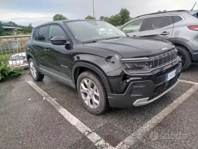 Usata Jeep Avenger Longitude 101 CV (74 kW) 2024 Nero SUV