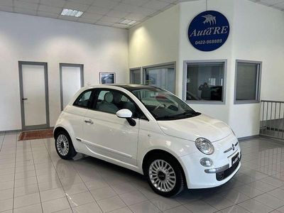 Usata Fiat 500 Lounge 69 CV (50 kW) 2010 Bianco Utilitaria