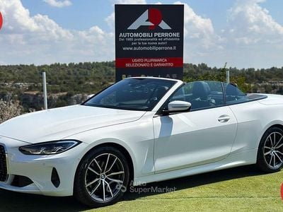 Usata BMW 420 Cabriolet Sport Line 184 CV (135 kW) 2023 Bianco Cabrio